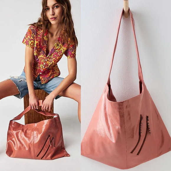 Free People Patent Perfect Carryall NWOT $178